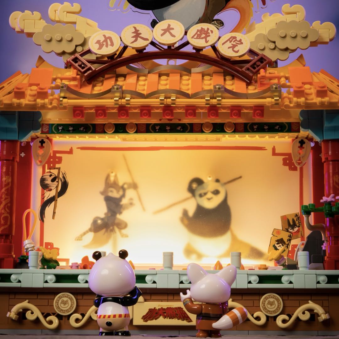 86514 Pantasy Kung Fu Panda Tempio Kung Fu Set Costruzioni da Collezione