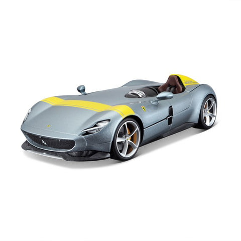 18-16013 Bburago Ferrari  R&P - Ferrari Monza SP1, grigia - Scala 1:18