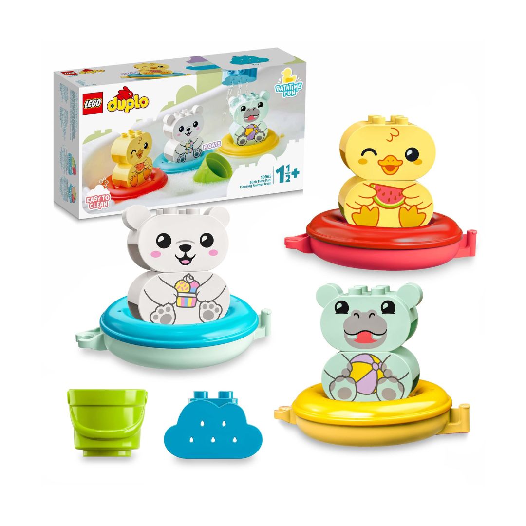 10965 LEGO Duplo - Ora del bagnetto: Treno degli animali galleggiante