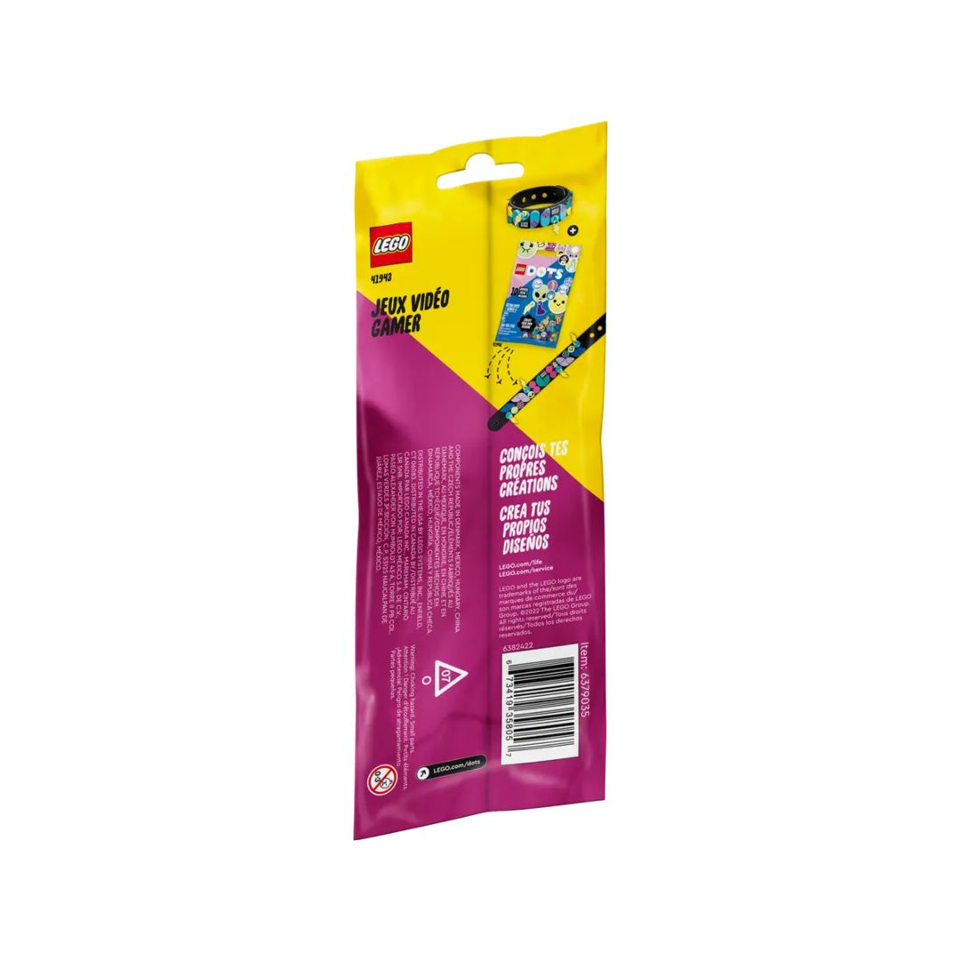 41943 LEGO® Dots - Gamer - Braccialetto con Ciondoli