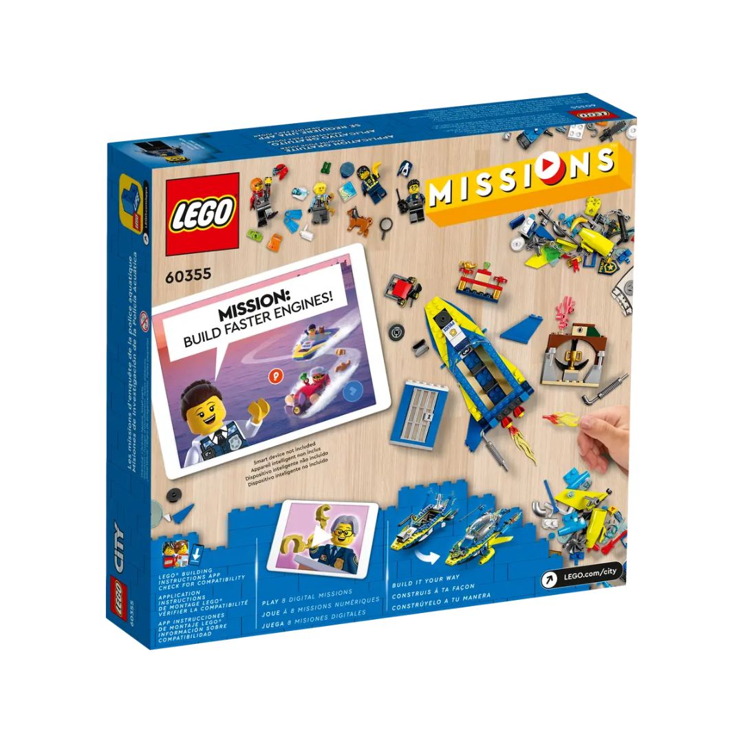 60355 LEGO City - Missioni investigative della polizia marittima
