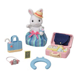 5641 Sylvanian Families - Set da viaggio weekend - Mamma Coniglio Neve