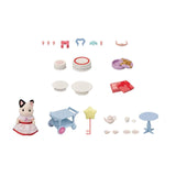 5646 Sylvanian Families - Set Party - ragazza Gatto Tuxedo