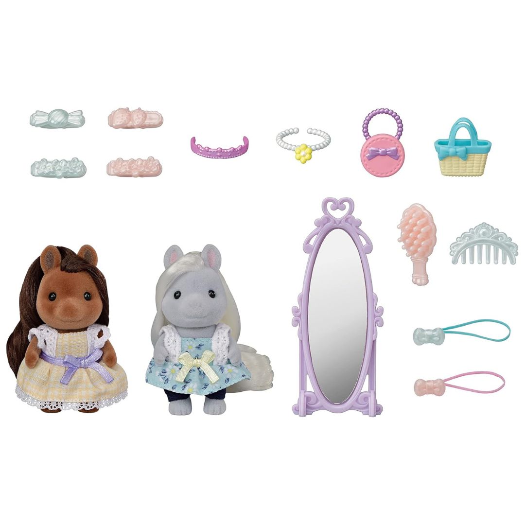 5650 Sylvanian Families -  Set Amici pony