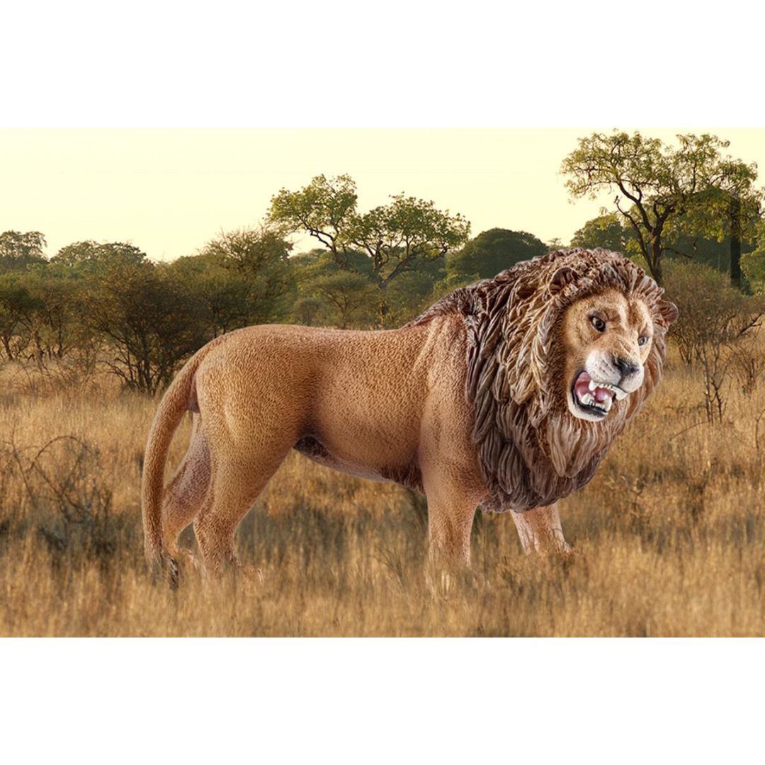 Wild Life Schleich-s - 14726 Leone Ruggente