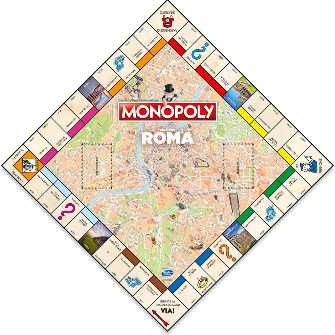 WM02105-ITA-6 - Monopoly - Edizione Roma