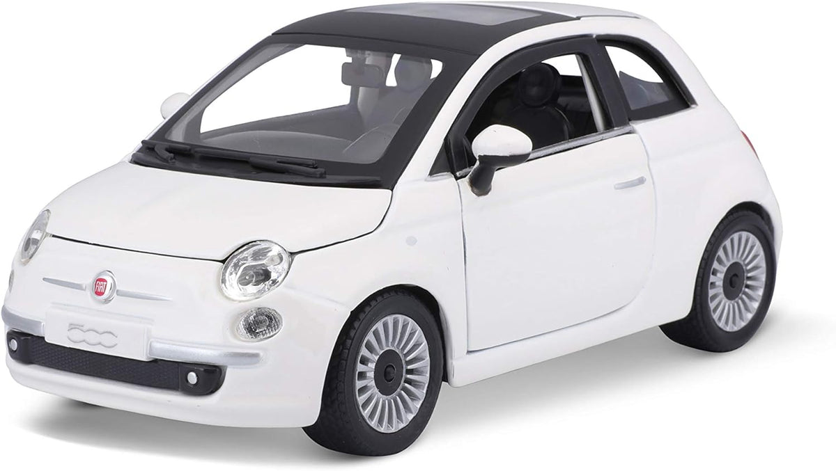 18-22106 - Bburago - 1:24 -  FIAT 500 - Bianca