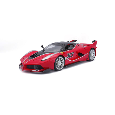 18-16010 Bburago Ferrari R&P - Ferrari FXX K #10, rossa - Scala 1:18