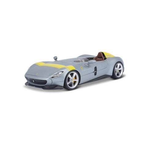 18-26027 Bburago Ferrari R&P - Ferrari Monza SP1, grigia - Scala 1:24