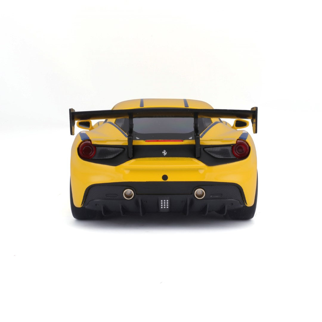 18-26307 Bburago Ferrari Racing - Ferrari 488 Challenge, gialla - 1:24