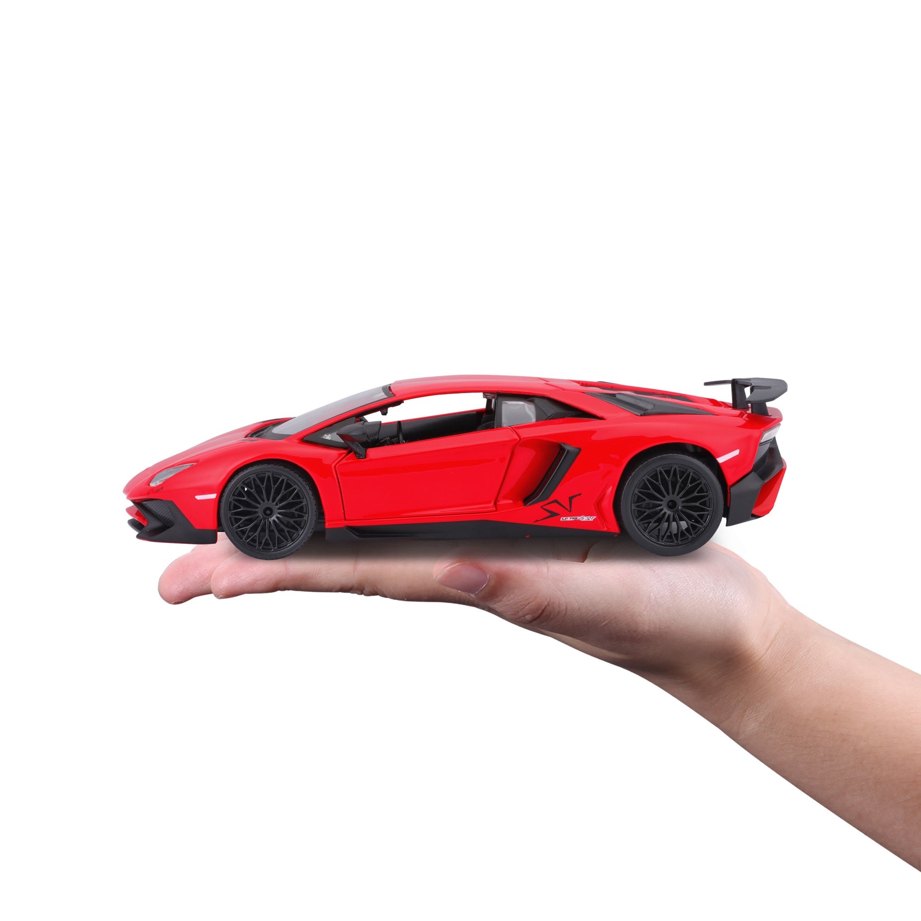 18-21079 Bburago - Lamborghini Aventador SV Coupé Red - 1:24