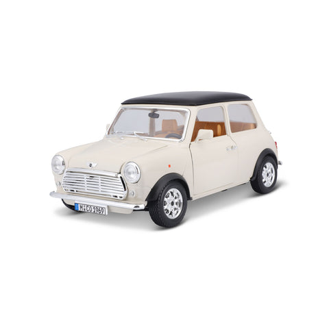 18-12036 Bburago - Mini Cooper (1969), beige - Scala 1:18