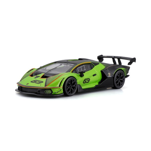 18-41161 - Bburago Race - Lamborghini Essenza SCV12 #63, verde - 1:32
