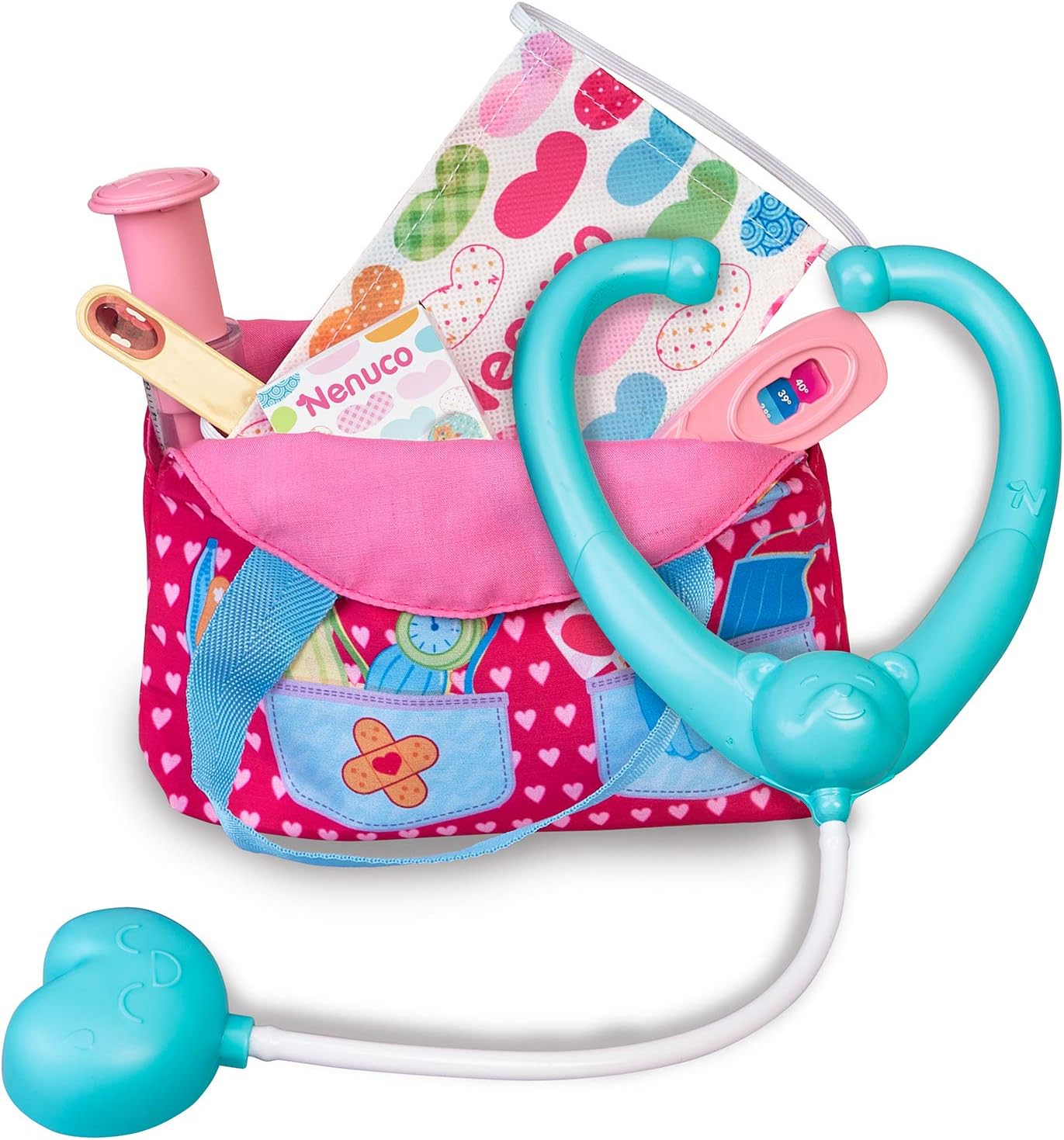 700016295 Nenuco Medical Set 700016295  Kit Dottore con Accessori Giocattolo