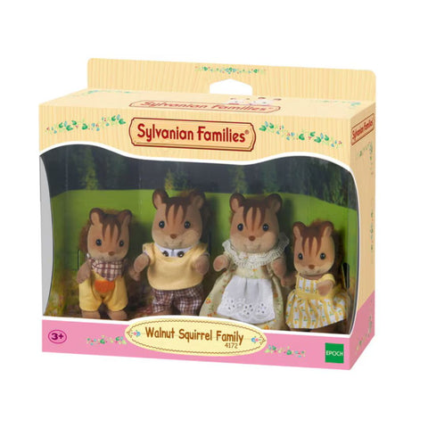L4172 Sylvanian Families - Famiglia Scoiattolo Nocciola