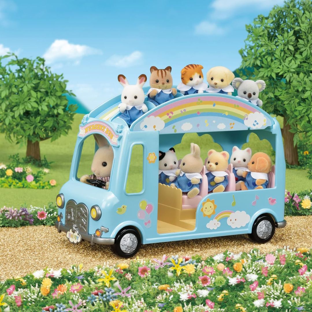 5317 Sylvanian Families - Lo scuolabus arcobaleno