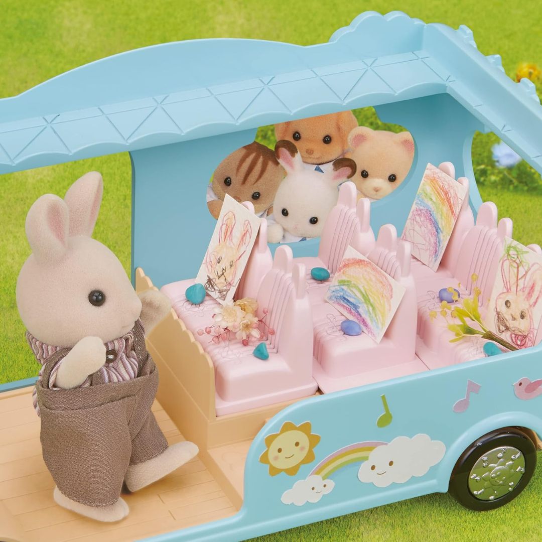 5317 Sylvanian Families - Lo scuolabus arcobaleno