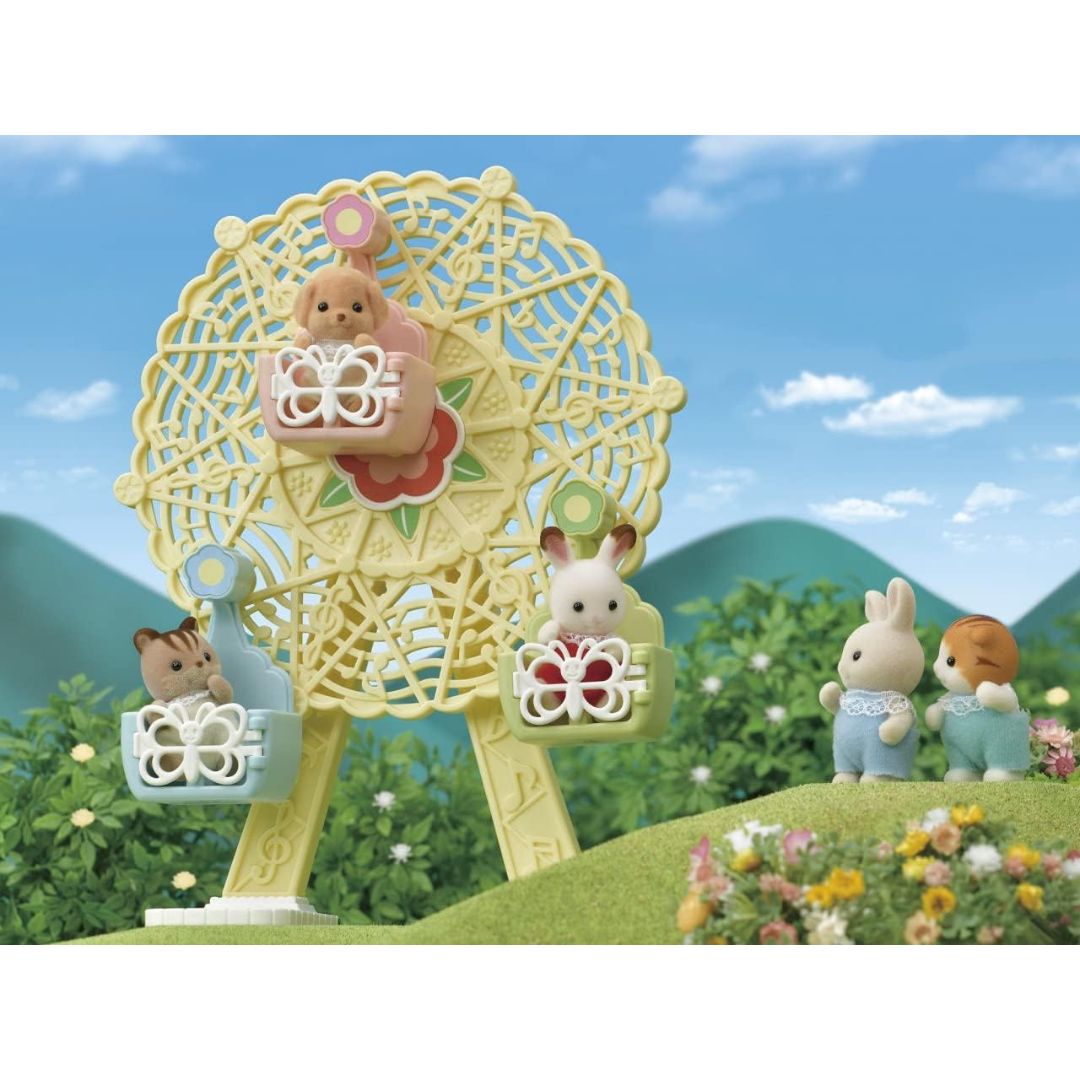 5333 Sylvanian Families - Baby Ruota Panoramica con Bebè cane