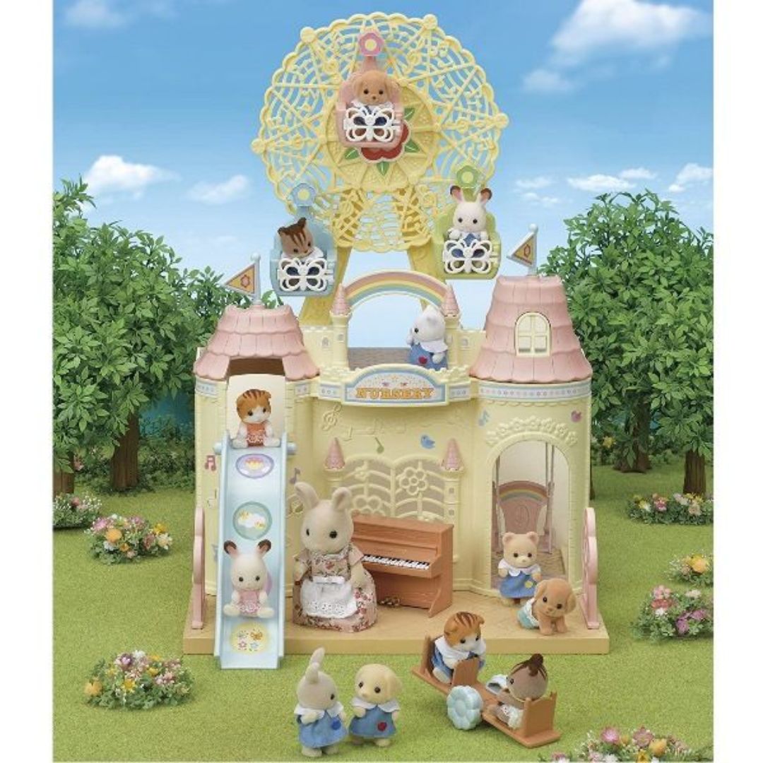 5333 Sylvanian Families - Baby Ruota Panoramica con Bebè cane