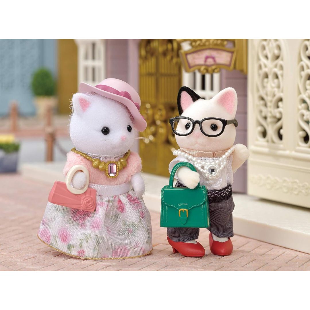 * 5462 Sylvanian Families - Set da Gioco Fashion per la città - Gatti Tuxedo