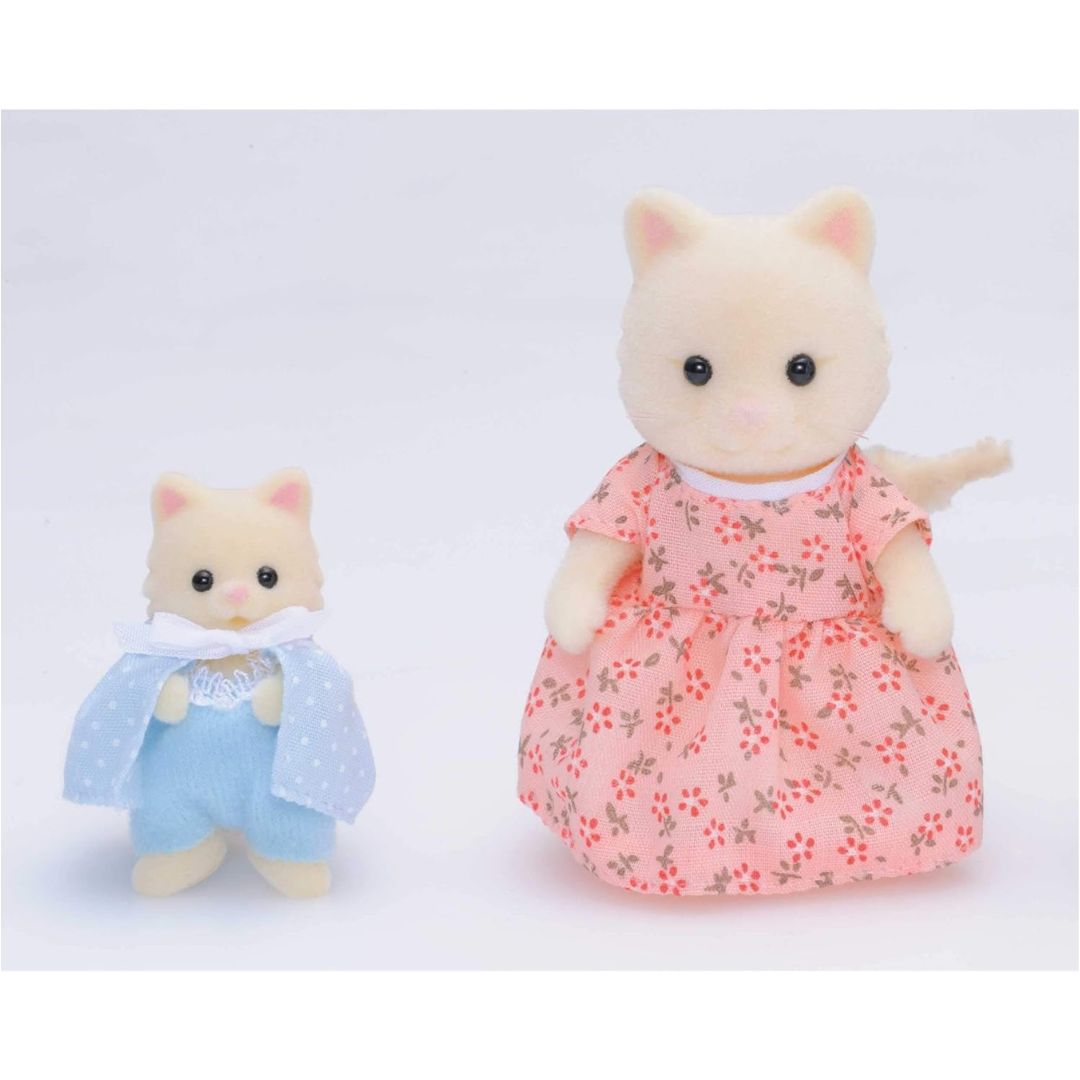 5433 Sylvanian Families - Mamma Gatto e Bebè con Set Nascita