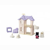 5542 Sylvanian Families - Casa stregata con Bebè gatto nero