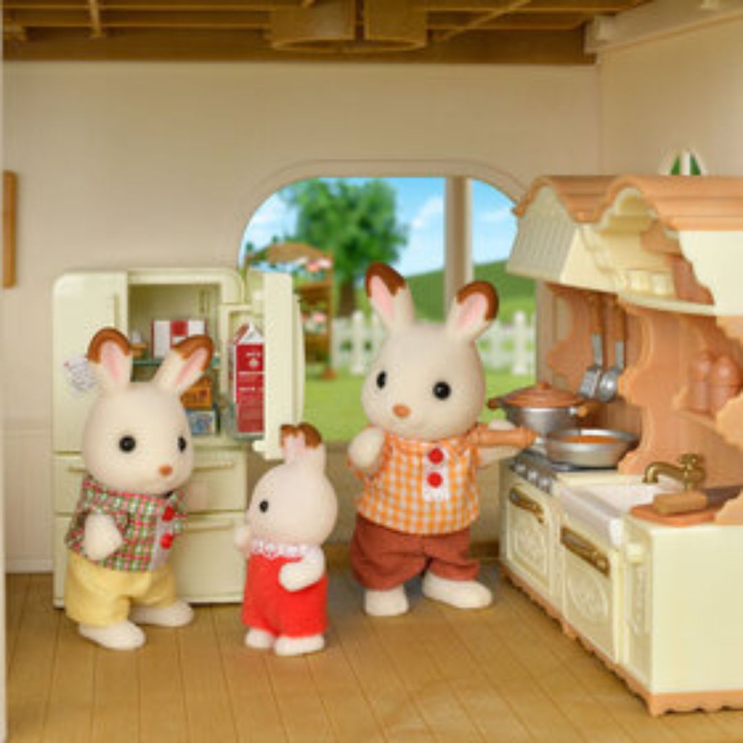 5609 Sylvanian Families - Casa con cortile - Gift Set