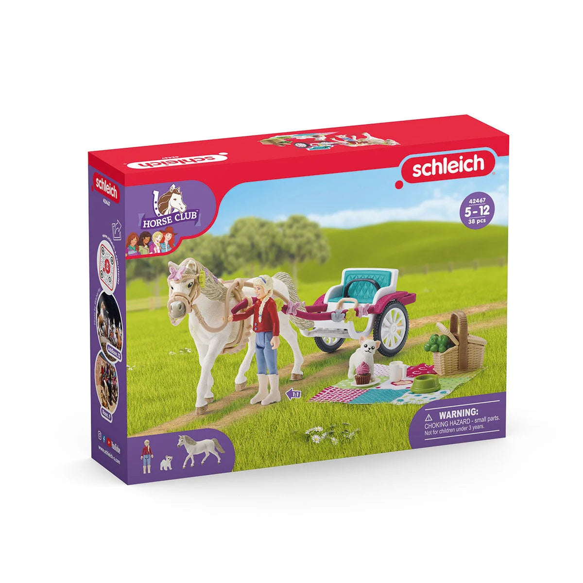 Horse Club Schleich-s - 42467 Carrozza Con Cavallo