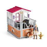 42437 Schleich Horse Club - Box dei cavalli con Tori & Princess