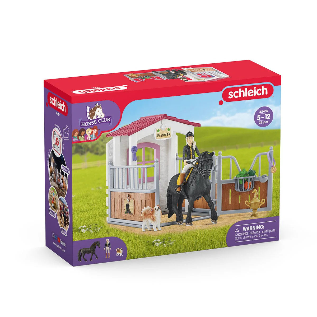 42437 Schleich Horse Club - Box dei cavalli con Tori & Princess