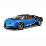 18-30348 - Bburago STREET FIRE  Bugatti Chiron blu 1:43 -