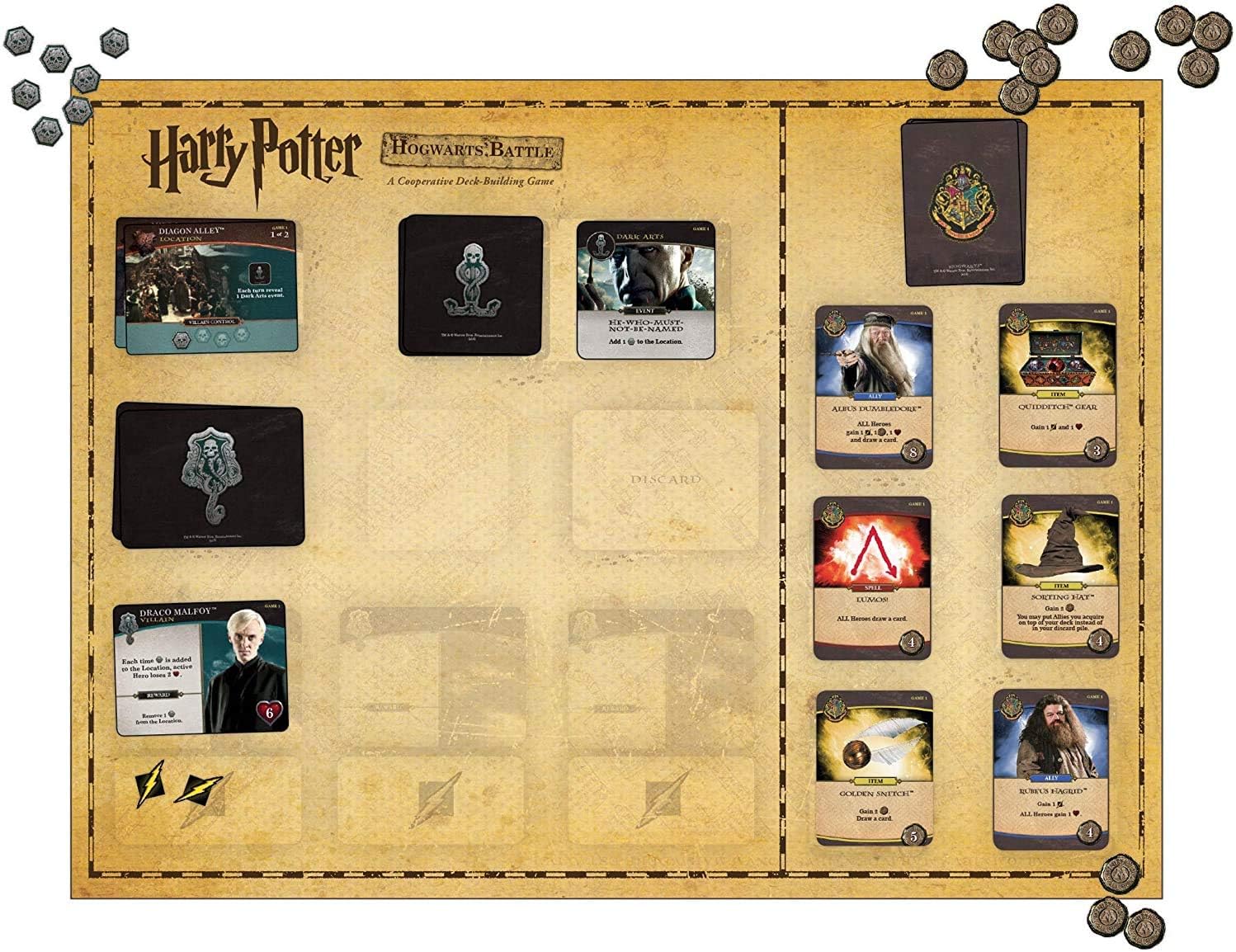 ASMODEE 8135 - Harry Potter Hogwarts Battle