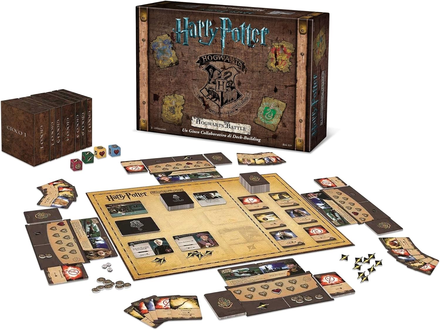 ASMODEE 8135 - Harry Potter Hogwarts Battle