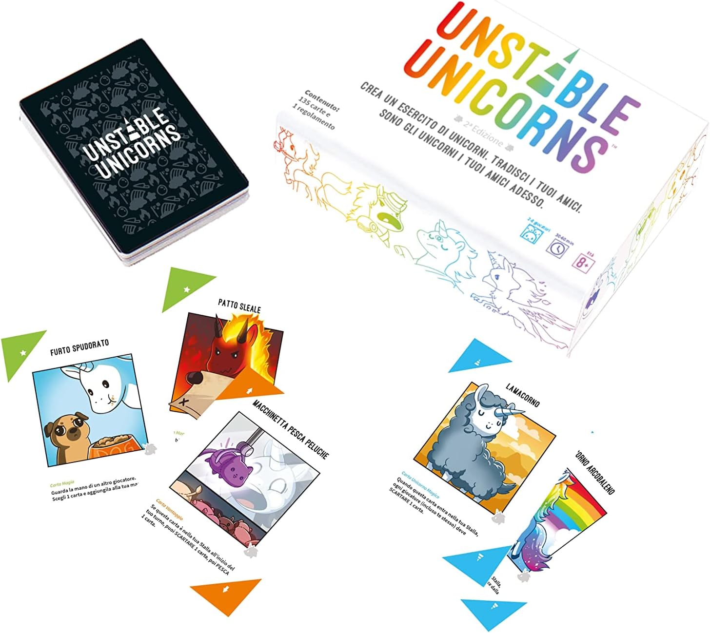 ASMODEE 8567- Unstable Unicorns - gioco di carte