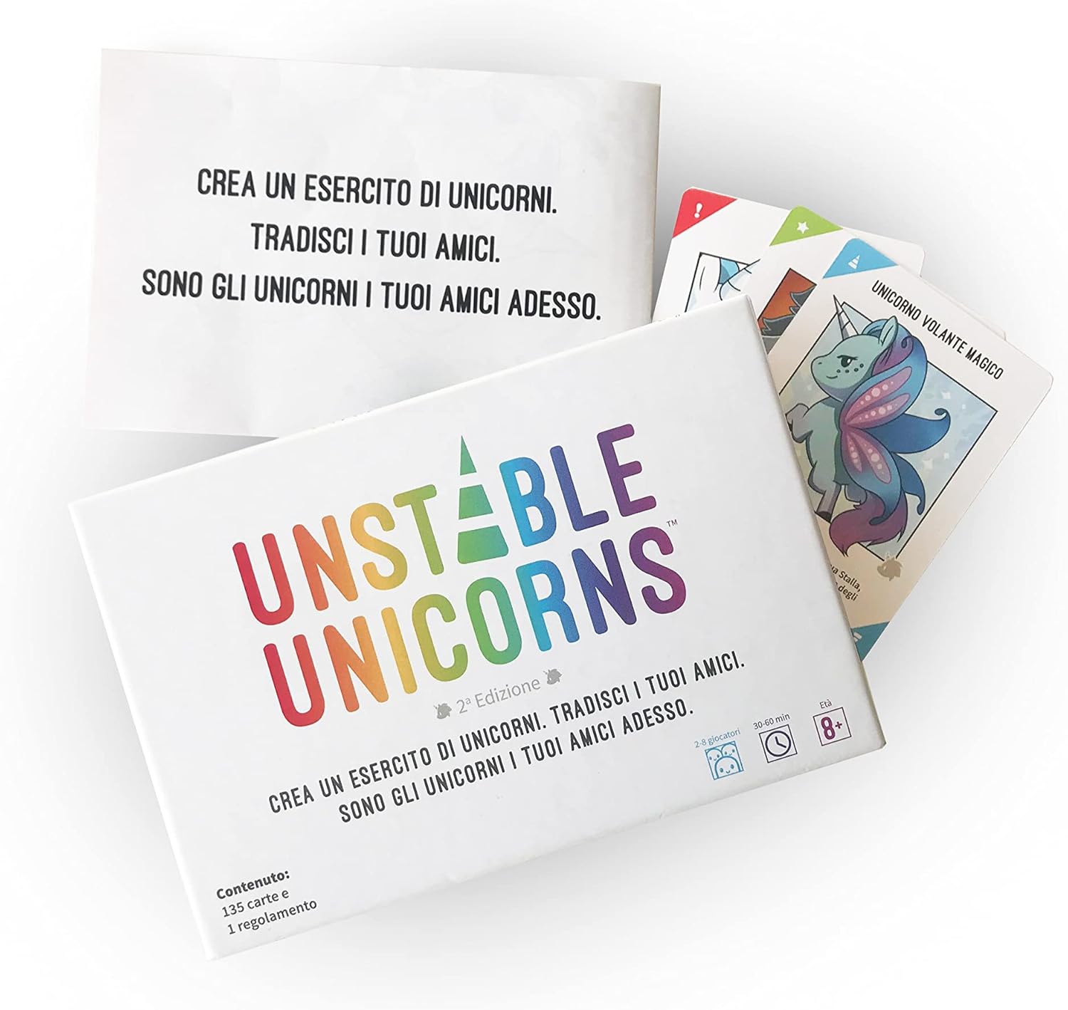 ASMODEE 8567- Unstable Unicorns - gioco di carte
