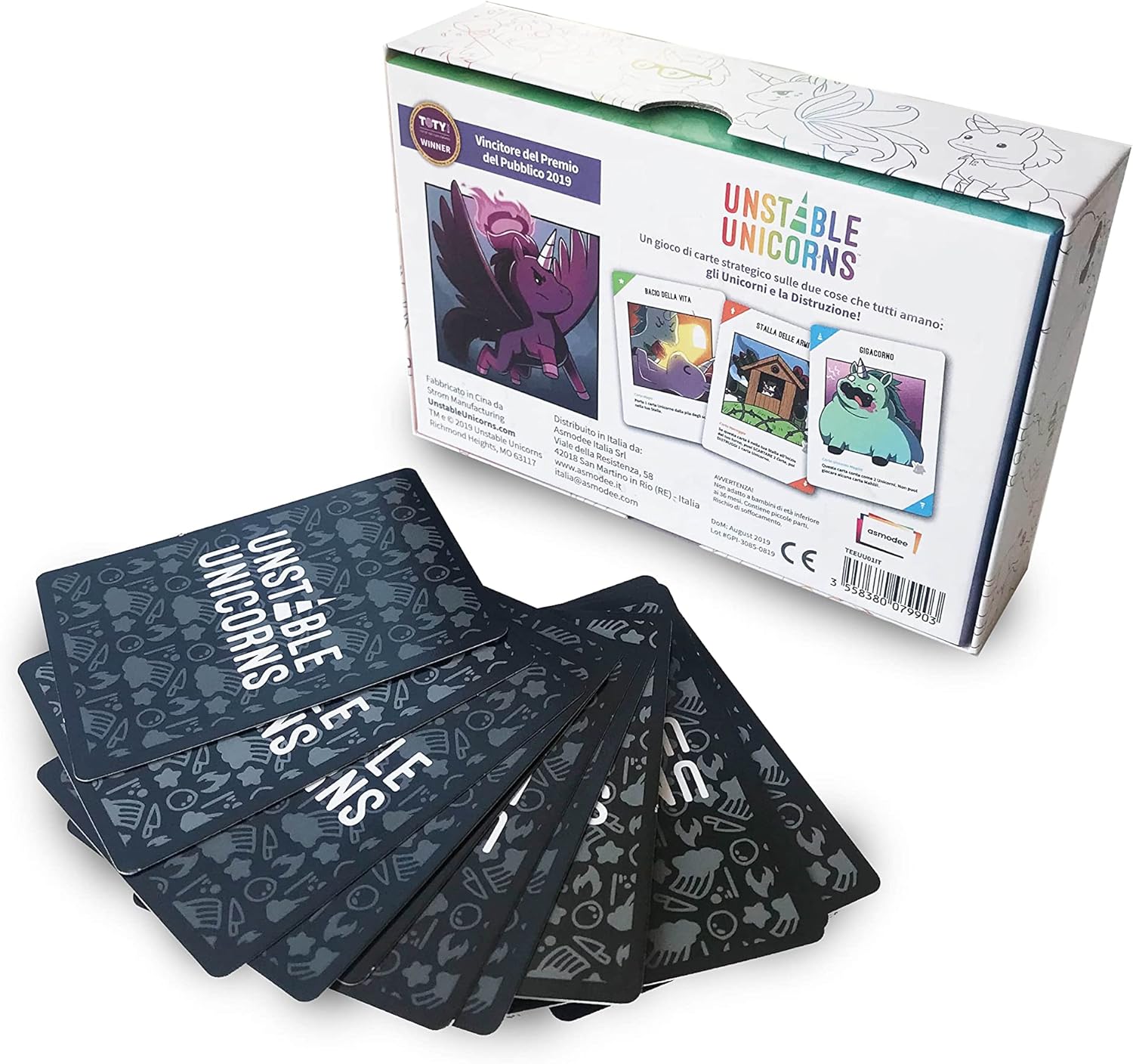 ASMODEE 8567- Unstable Unicorns - gioco di carte