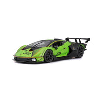 *18-28017 Bburago Race - Lamborghini Essenza SCV12 #63, verde - 1:24