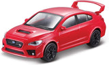 18-30393- Bburago Street Fire Subaru WRX STI 2017 - rossa 1:43