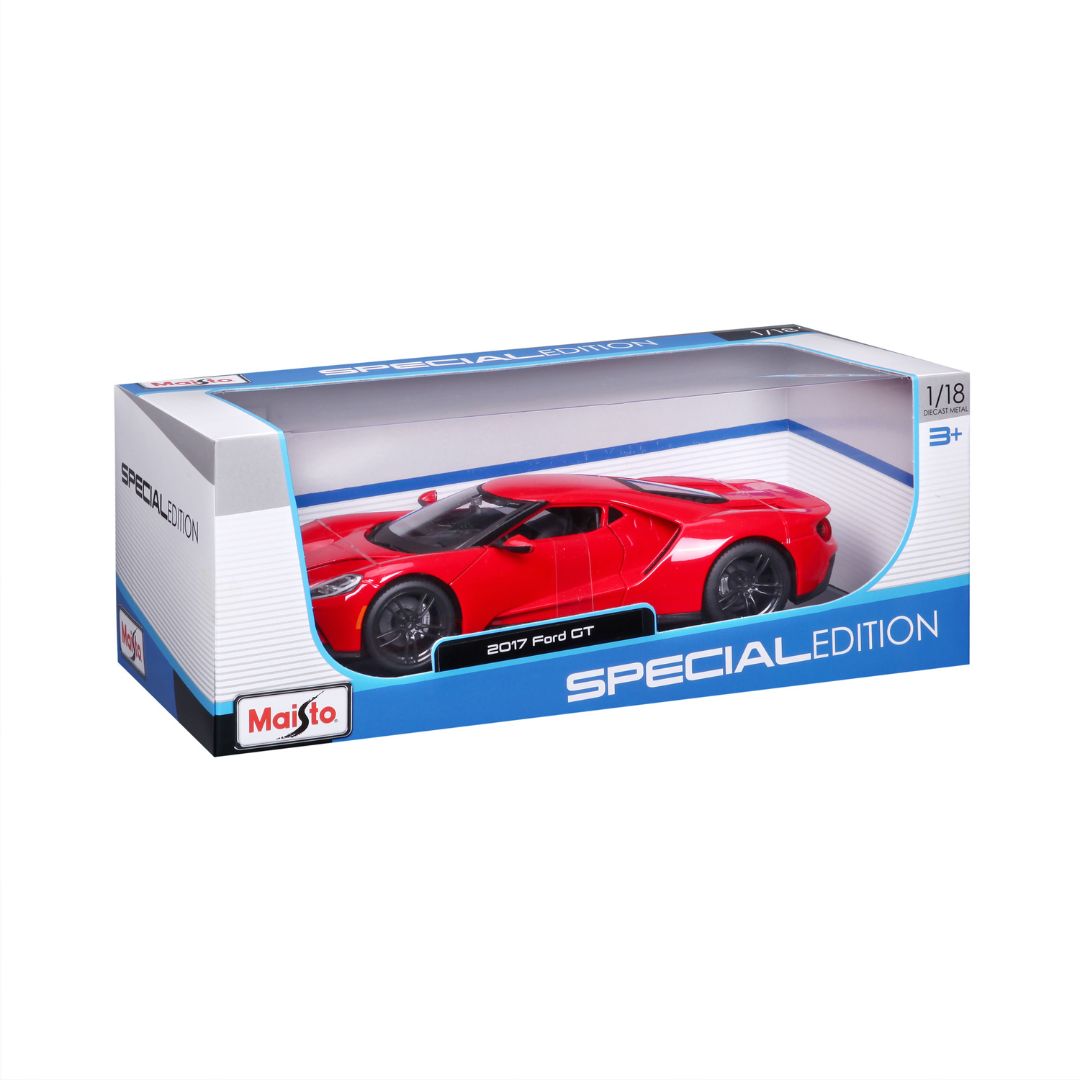 31384 RD Bburago Maisto - Ford GT (2017), rossa - Scala 1:18