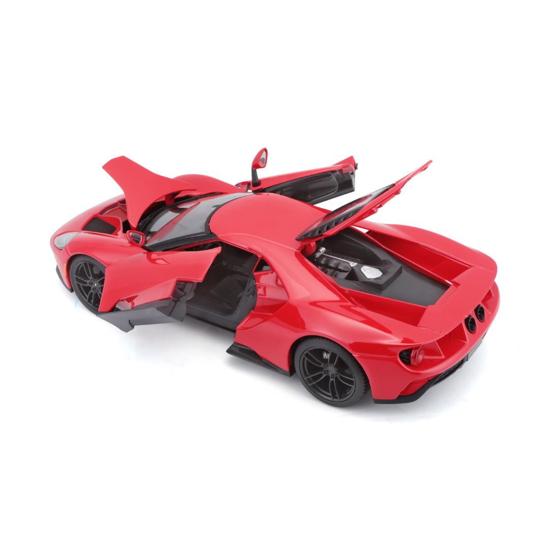 31384 RD Bburago Maisto - Ford GT (2017), rossa - Scala 1:18