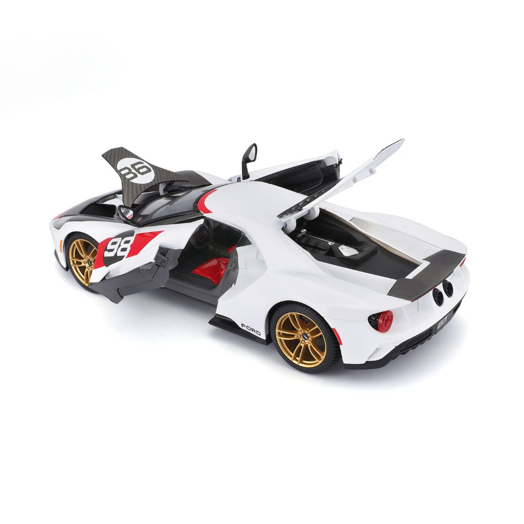 31390 Bburago Maisto - Ford GT Heritage Edition #98 (2021) - 1:18