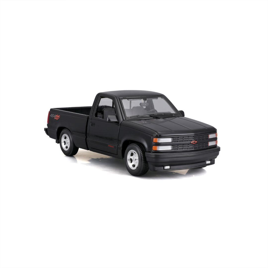 32901 BK Bburago Maisto - Chevrolet 454 SS Pick-up (1993), nera - 1:24