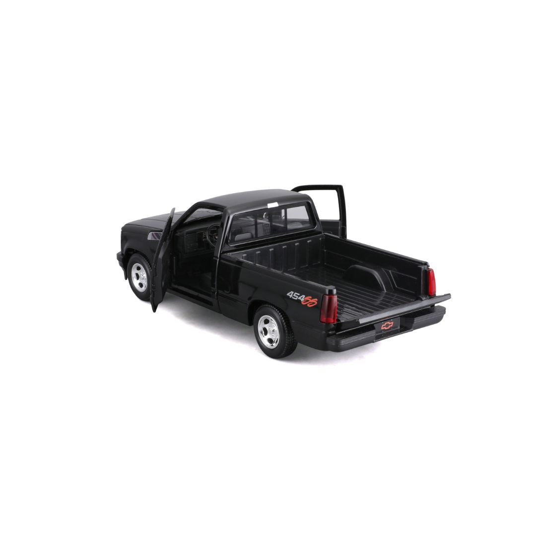 32901 BK Bburago Maisto - Chevrolet 454 SS Pick-up (1993), nera - 1:24