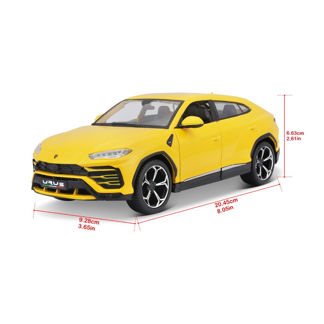 31519 YL Bburago Maisto - Lamborghini Urus, gialla - Scala 1:24