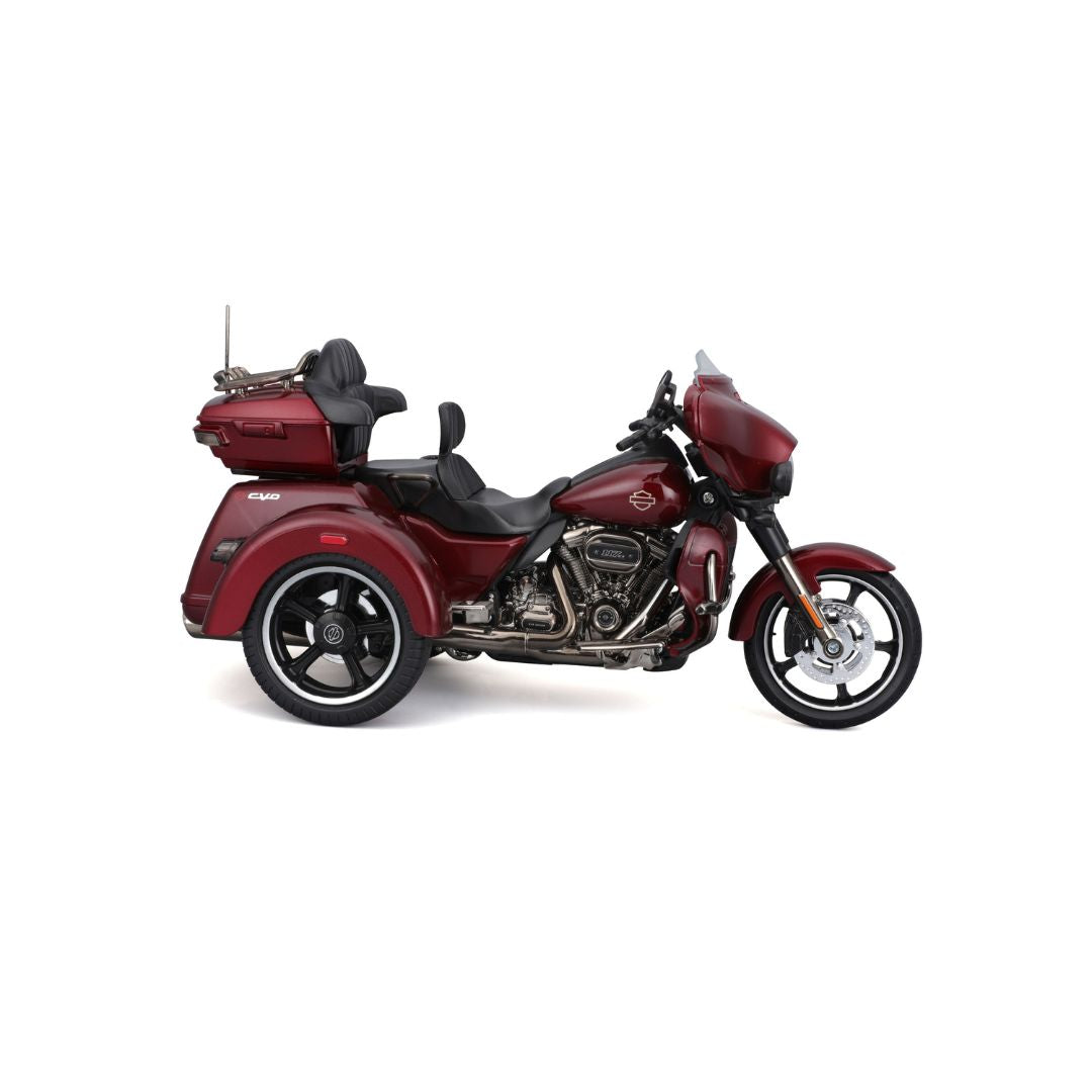 32337 RD Bburago - Harley-Davidson CVO Tri Glide, rossa - Scala 1:12