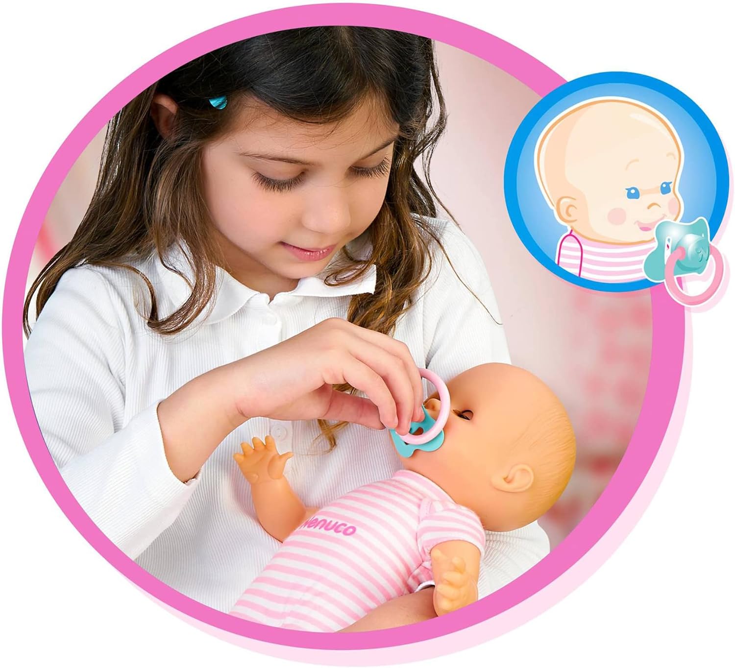 700017203 Nenuco 700017203  Culla per una Dolce Nanna con Bambola e Accessori