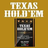 024140 Dal Negro - Carte Texas Hold'em Casino Quality - Blu