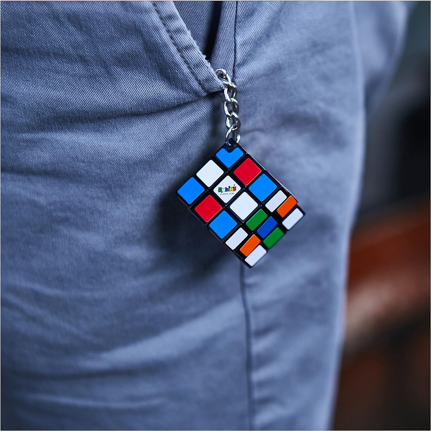 Køb Rubiks terning: 3x3 plus nøglering brætspil her Køb Rubiks terning: 3x3 plus nøglering brætspil her