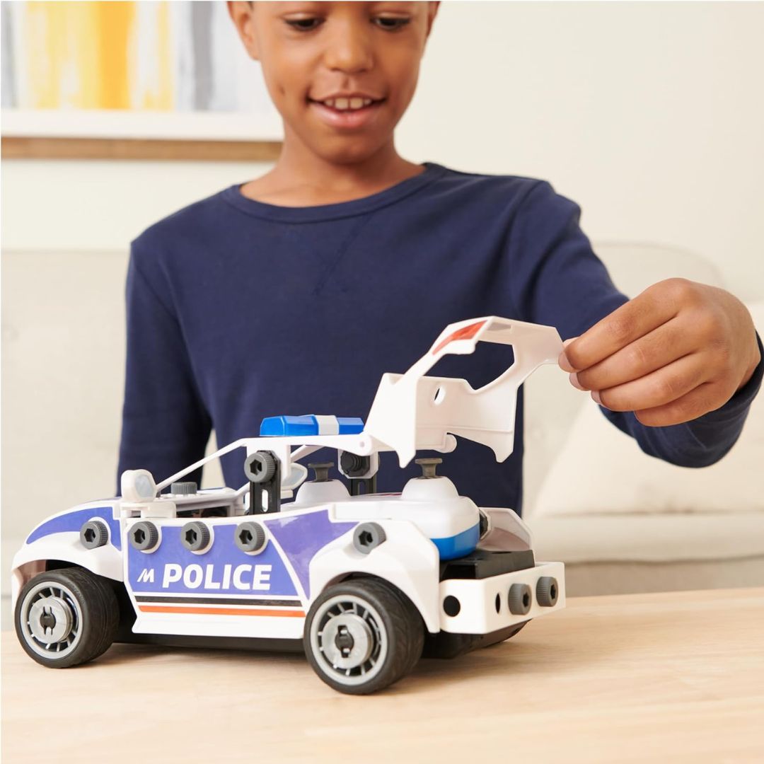 6064177 Meccano Junior - Auto della Polizia - Radiocomando