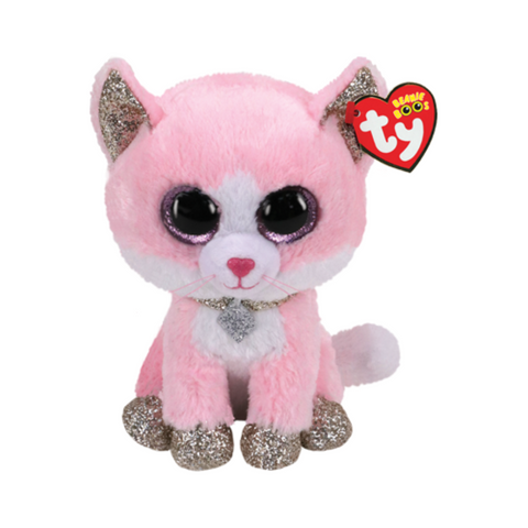 T36366  Ty - Beanie Boos - Peluche Chat - Fiona (15 cm)